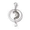 2Pcs Alloy Pendant Decorations HJEW-JM01316-2