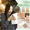 Square Kraft Paper Jewelry Storage Boxes CON-TAC0001-04A-8