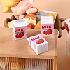 10Pcs Resin Strawberry Milk Model PW-WG94B68-01-1