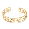 304 Stainless Steel Cuff Bangles for Women BJEW-K263-05G-11-2