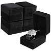 Wood & Velvet Organizer Boxes CON-WH0110-336A-1
