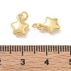 Brass Charms KK-E797-02C-G-3