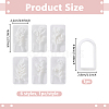 7Pcs Plastic Molds DIY-ME0002-43-2