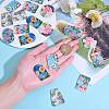 24Pcs 6 Style Acrylic Pendants FIND-SZ0003-04-3