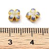 Brass Enamel Beads KK-S393-02-3