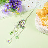 Moon & Star Alloy Hanging Ornaments HJEW-TADJ0023-5