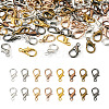 120Pcs 8 Colors Zinc Alloy Lobster Claw Clasps FIND-BT0001-22-2