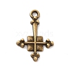 Tibetan Style Alloy Pendants PALLOY-Q450-01AB-1