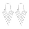 Bohemian Style 304 Stainless Steel Triangle Hoop Earrings FS-WG1E45B-06-1