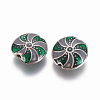 Alloy Enamel Beads ENAM-J645-05AS-2