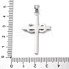 304 Stainless Steel Pendants STAS-L286-06P-3