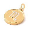 304 Stainless Steel Enamel Charms STAS-Z101-10G-10-2