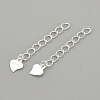925 Sterling Silver Twisted Extender Chains LS-STER-S002-32-2