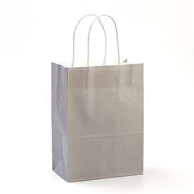 Pure Color Kraft Paper Bags LS-AJEW-G020-A-07-1