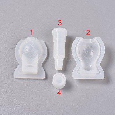 Perfume Bottle Silicone Molds X-DIY-WH0148-90-1