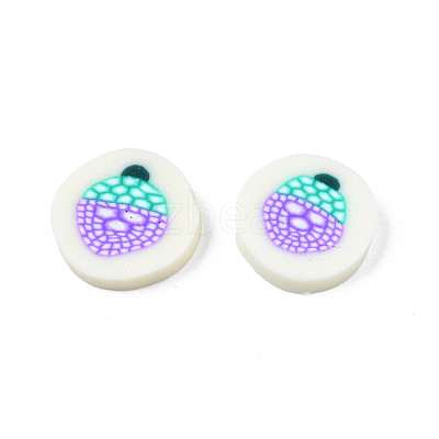 Handmade Polymer Clay Cabochons CLAY-N006-53-1