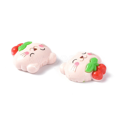 Opaque Resin Cabochons LS-CRES-P023-02E-1