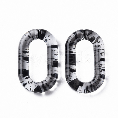Transparent Acrylic Linking Rings OACR-N009-013B-08-1