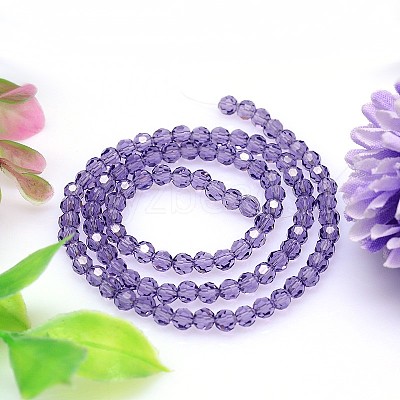 Imitation Austrian Crystal Bead Strands G-M181-10mm-26A-1