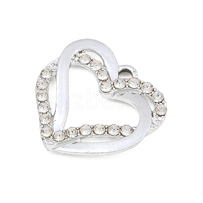 Alloy Rhinestone Pendants LS-RB-CBA332B-04B-P-1