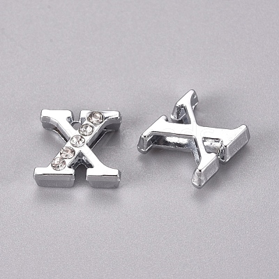 Alloy Slide Charms PALLOY-WH0066-21X-1