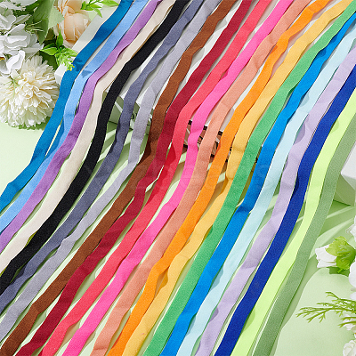 30Pcs 30 Colors Nylon Ribbons SRIB-ME0001-18A-1