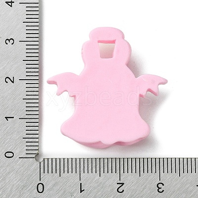 Pink Theme Opaque Resin Decoden Cabochons RESI-C045-06F-1