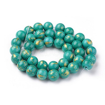 Natural Mashan Jade Beads Strands LS-G-F670-A02-10mm-1