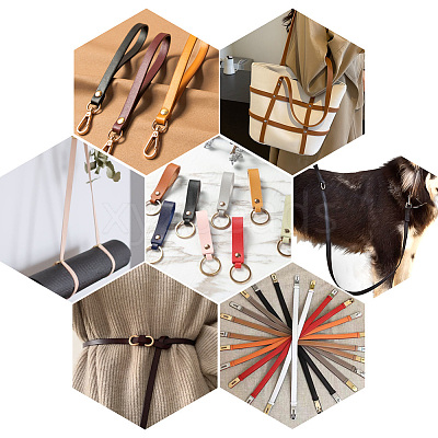 5M Folding PU Leather Flat Cord OCOR-WH20012-14D-05-1