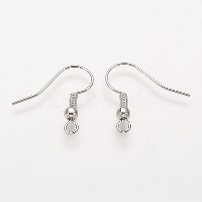 Brass Earring Hooks KK-Q261-3-1