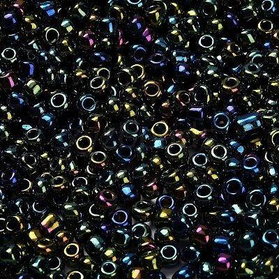 FGB 8/0 Grade A Round Glass Seed Beads SEED-Q008-3mm-F605-1