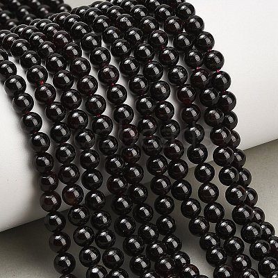 Natural Garnet Beads Strands GG-CBAADF1-01A-1