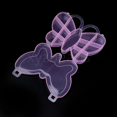 Butterfly Plastic Bead Storage Containers X-CON-Q023-14A-1