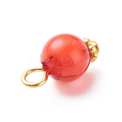 Transparent Acrylic Pendants PALLOY-JF01834-07-1