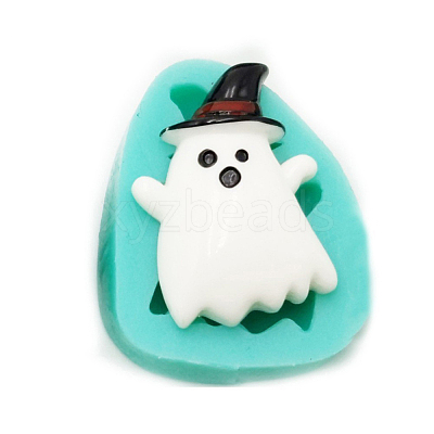 DIY Ghost Food Grade Silicone Statue Molds DIY-G057-B06-1