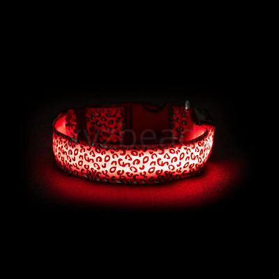 Adjustable Polyester LED Dog Collar MP-H001-A10-1