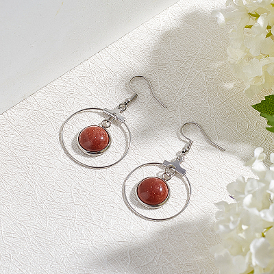 Stainless Steel Dangle Earrings STAS-UN0012-01-1