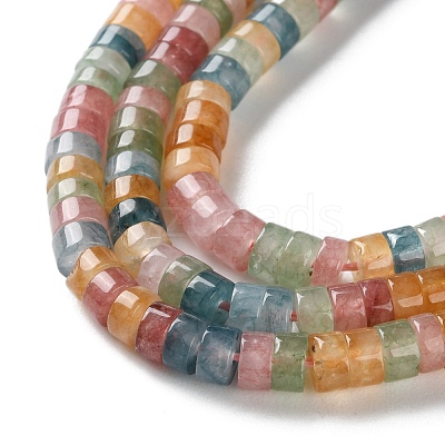 Dyed Natural White Jade Beads Strands G-H230-62-1