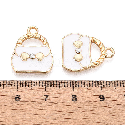 Alloy Enamel Pendants ENAM-N064-11KCG-1