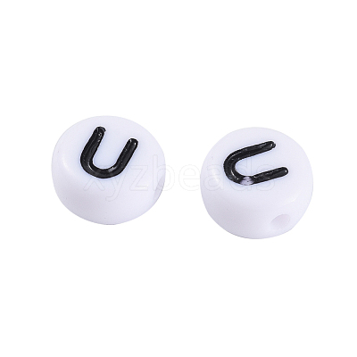 Opaque Acrylic Beads SACR-JQ0001-03-1