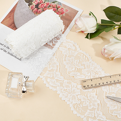 Polyester Lace Trims SRIB-GF0001-24-1