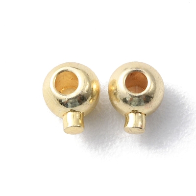 Brass Crimp Beads KK-WH0031-33G-1