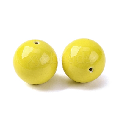 Handmade Polymer Clay Beads PORC-K005-01C-07-1