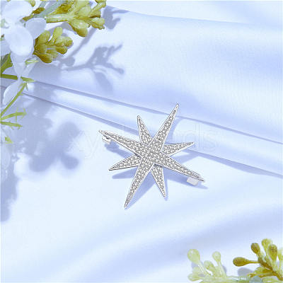 Brass Safety Brooch JBR067A-1