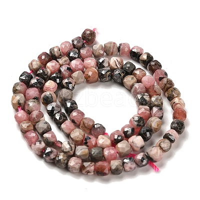 Natural Argentina Rhodonite Beads Strands G-B107-B01-01-1