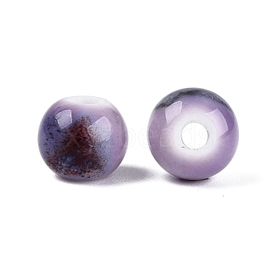 Vintage Handmade Porcelain Beads PORC-Q006-13A-26-1
