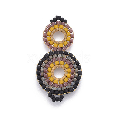 MIYUKI & TOHO Handmade Japanese Seed Beads Links SEED-A027-G26-1