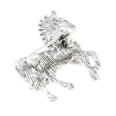 Alloy Rhinestone Lapel Pin Brooches JEWB-C057-01AS-01-1
