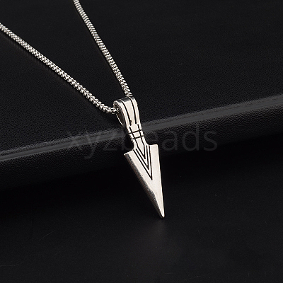 Alloy Pendant 201 Stainless Steel  Chain Necklaces for Men FS-WG0EA78-15-1