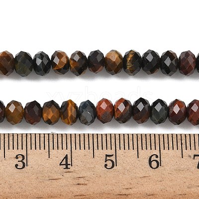 Three Color Natural Tiger Eye Bead Strands G-D344-A20-01-1